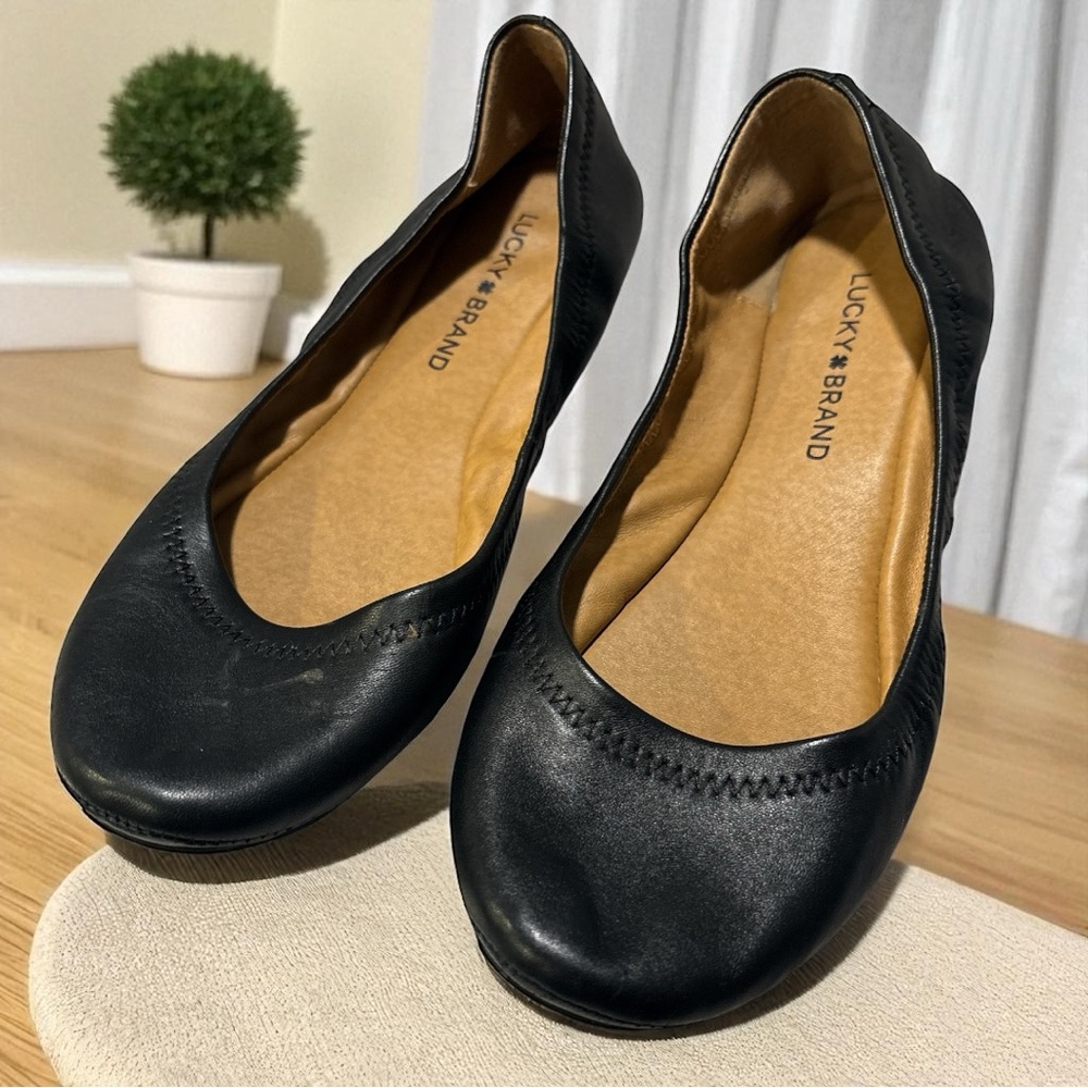 Lucky Brand Classic Black Women's Loafers